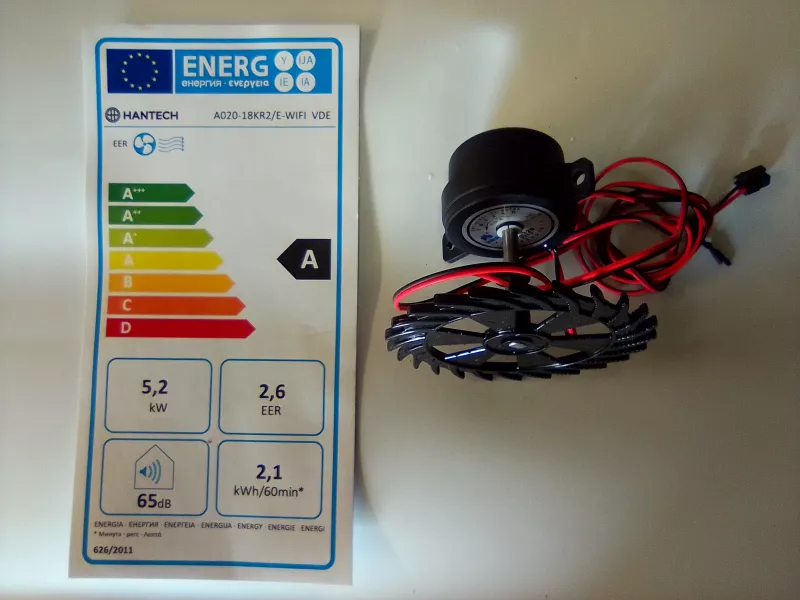 Motor viřiče klimatizace Hantech-A020-18KR2/E-WIFI VDE 5,2kW