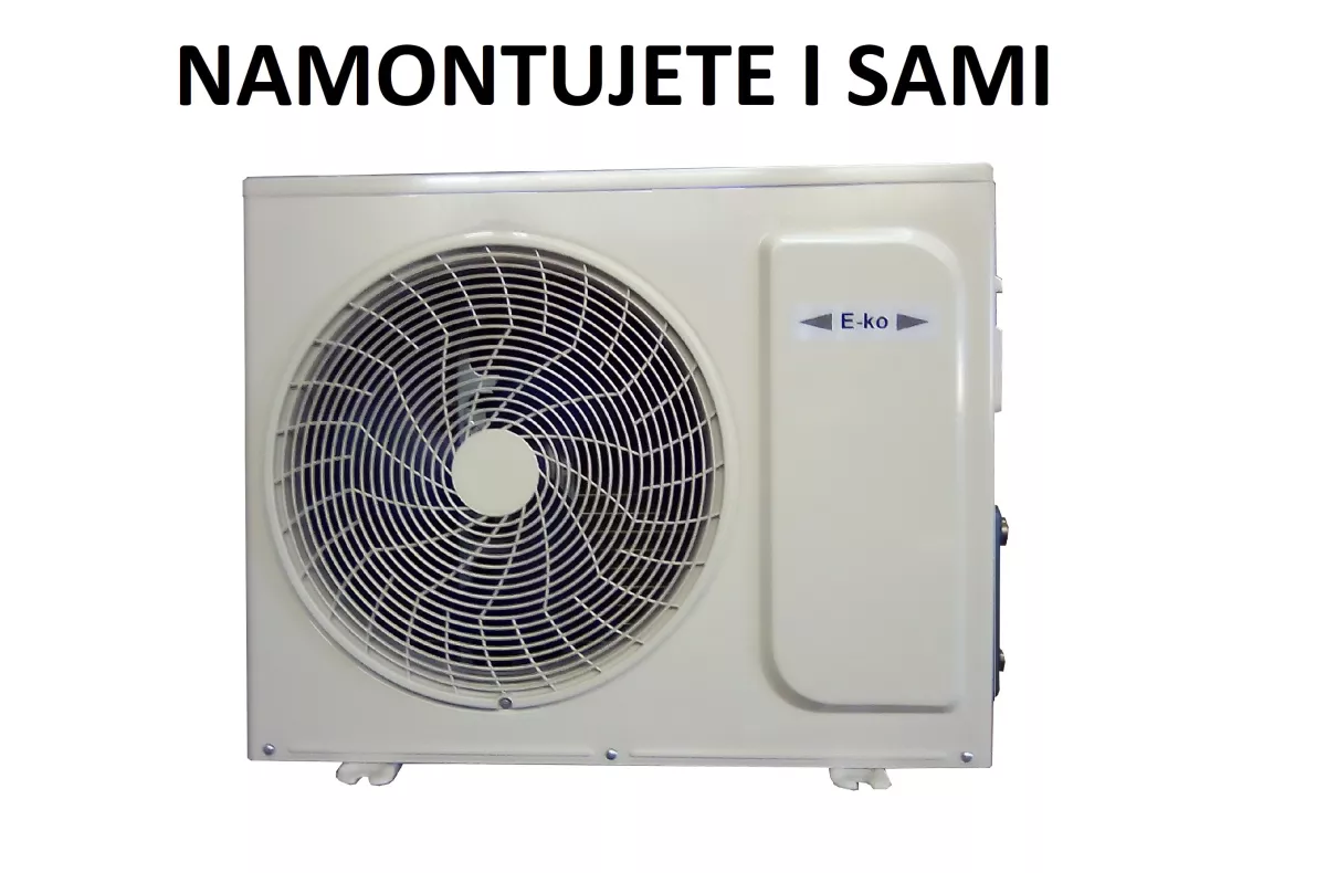 Tepelné čerpadlo E-ko KFR - 3,5kW pro náhřev TUV vzduch-voda, monoblok Airland