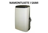 Tepelné čerpadlo pro ohřev TUV a přitápění ECONOMY-4kW, průměrný příkon 825W, vzduch-voda, monoblok