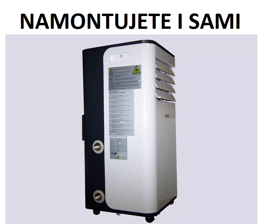 Tepelné čerpadlo pro ohřev TUV - ECONOMY-2,7kW, průměrný příkon 680W, vzduch-voda, monoblok E-ko